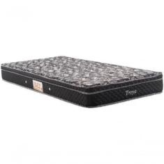 Colchão Solteiro Molas Bonnel Troya 88x188x20cm Pillow Top One Side Herval