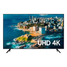 Smart TV Samsung 50 LED Crystal Ultra HD HDR 4K Wi-Fi USB - UN50CU7700GXZD - Preto