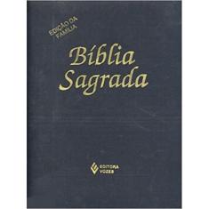 Livro - Bíblia Sagrada - Ed. Família média zíper