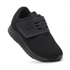 Tênis Infantil Calce Fácil Preto Zeuz 55CX-I-Unissex