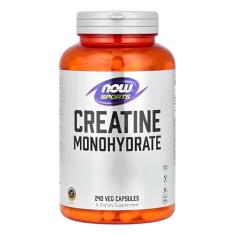 NOW Foods Creatina Monohidratada 750mg 240Caps Importado