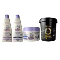 Kit Arvensis Sh Cond Creme 2X1 Cachinhos + Máscara 2X1 Cacho