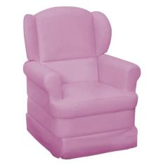Poltrona de Amamentação Fixa Sabrina Rosa Bebê - Phoenix Baby, Rosa Be