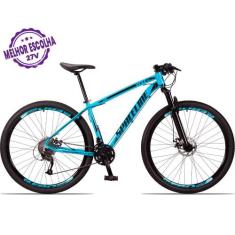 Bicicleta 29 Spaceline Vega 27 Marchas Câmbio Shimano Freio a Disco e 