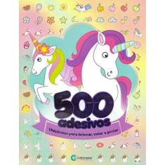 500 Adesivos - Unicornios