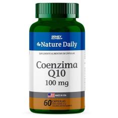 Coenzima Q10 100 Mg Nature Daily Made In Usa 60 Cápsulas