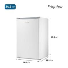 Frigobar 120L Porta Reversível Mondial FGB01W120 Branco 220V, 220V