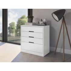 Cômoda Kappesberg 4 Gavetas S824 Branco, Branco