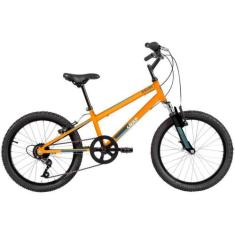 Bicicleta Infantil Aro 20 Caloi Snap T11r20v7 - Amarela 7 Marchas Frei