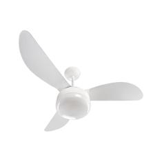 Ventilador de Teto Ventisol Fenix Branco 3 Pás, Cv3, 02 Lâmpadas Led Inclusas - 220v