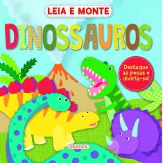 Livro - Leia E Monte: Dinossauros