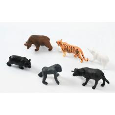 Boneco - Animais da Selva - 6 Animais TERRACO