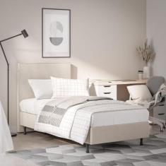 Cama Solteiro One Confort c/ Cabeceira Inclusa Pé Resistente - TB ECOM