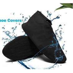 Capa De Tênis Sapato Protetora Chuva Silicone Impermeável L (41-46) - 