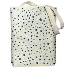 itgowisa Sacola floral, sacola de lona, bolsa de mão com zíper para mulheres, sacola estética com bolso estampa floral para livro, Azul, Medium