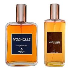 Kit de 2 Perfumes 100ml - Patchouli + Dark Tabac - Essência do Brasil