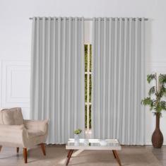 Cortina Blackout de Tecido Grosso 3,00 x 2,80 Blecaute 3 Metros Corta 
