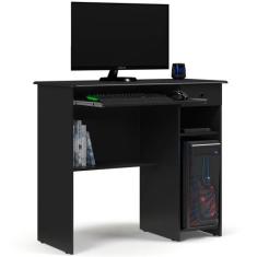 Mesa de Computador Viena Preto - EJ Móveis