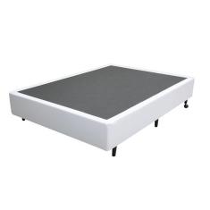 Cama Box Casal 138 Bello Box - Tecido Sintético Branco