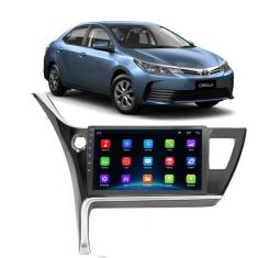 Kit Central Multimídia Android Corolla 2018 2019 9 Polegadas Tv Online