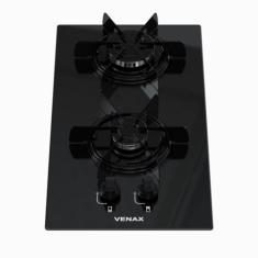 Cooktop 2 Bocas Venax Libero Preto Gas GLP