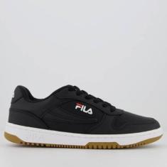 Tênis Fila FX-33 Low Preto e Branco-Masculino