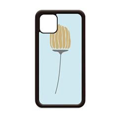 Capa Bud Abstract Plants Art Pattern para iPhone 12 Pro Max para Apple Mini Mobile Case Shell
