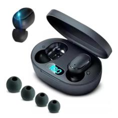 Fone de Ouvido Bluetooth Sem Fio Wireless 5.1 Duplo Com Visor, Premium Melhor Compra Mix®