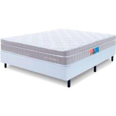 Cama Box Casal Premium Molas Ensacadas com Espuma D33 Astronasa 138x18