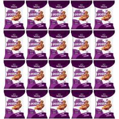 Kit 20X Biscoito De Amendoim Fit Sem Açúcar - Wheyviv - 45G