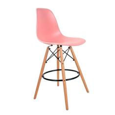Banqueta Charles Eames Rosa - Mobly