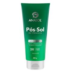 Gel Hidratante Pós-Sol Anasol Ação Calmante 200g, Verde, Mentolada, 1 