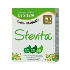 Adoçante Só Stevia Com 50 Sachês De 0,6G - Stevita