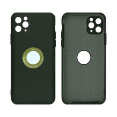 Capa Silicone Furo Acrílico Compatível com iPhone 11 Pro Max - GCM Cas