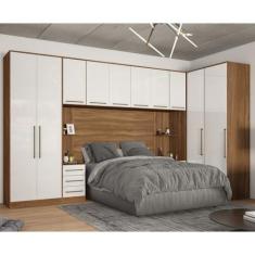 Guarda Roupa Dormitório Modulado Irlanda Casal/Queen Canto - Amêndola 