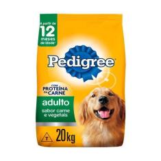 Ração Pedigree para Cães Adultos de Porte Médio e Grande Sabor Carne e