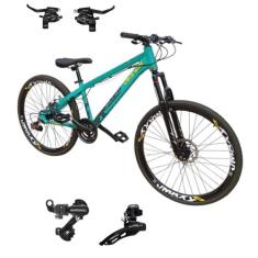 Bicicleta Vikingx Aro 26 Tuff 30 Aluminio Unissex Cambio Shimano Daint