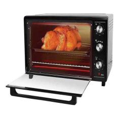 Forno Eletrico Bancada Britania 50L Preto Com Dourador 220V - Geral, 2