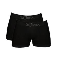 Kit com 2 Cuecas Boxer Pretas Zorba 781 Algodão, Preto, G