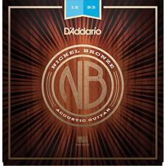 Encordoamento Violão Aço D`addario Nickel Bronze 012 NB1253