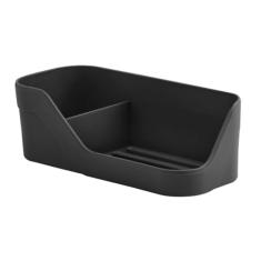 Ou Organizador de Pia Compacto Preto Linha Trium