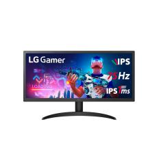 Monitor LG UltraWide 26pol IPS Full HD 2560x1080 75Hz 1ms (MBR) HDMI HDR10 AMD FreeSync™ 26WQ500-B