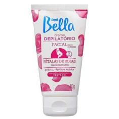 Creme Depilatório Facial Pétalas Depil Bella 40G-Unissex
