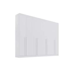 Guarda Roupa Casal 100% MDF 8 Portas 8 Gavetas - Daymont-Branco - Móve