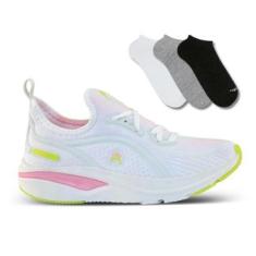 Tênis Feminino Esportivo Treino Academia Slip On-Feminino