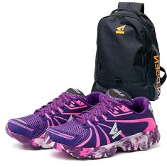 Kit Tenis feminino Oldsen Colorado + Mochila Bolsa Notebook