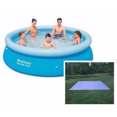 Piscina Bestway 2300 Litros Inflável std + Forro