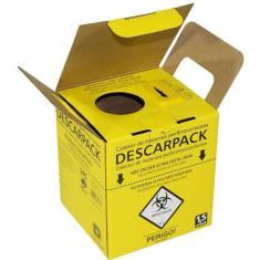 Caixa Coletora Para Material Perfurocortante 3L - Descarpack