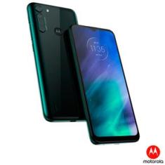 Smartphone Moto One Fusion Verde Esmeralda, Tela de 6,5", 4G, 128GB e Câmera 48 MP (Quad Pixel) & 8MP+5MP+2MP - XT2