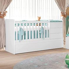 Berço Cama Multifuncional Cléo Branco - Carolina Baby